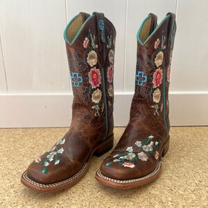 Macie Bean Tan Leather Boots